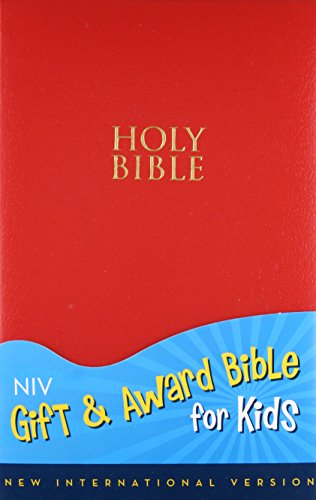 NIV, Gift and Award Bible for Kids, Leathersoft, Red, Red Letter