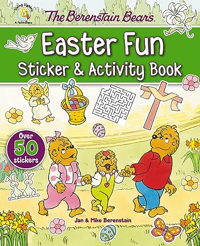 The Berenstain Bears Easter Fun Sticker and Activity Book: An Easter and Springtime Book for Kids (Berenstain Bears/Living Lights: A Faith Story)
The Berenstain Bears Easter Fun Sticker and Activity Book: An Easter and Springtime Book for Kids (Berenstain Bears/Living Lights: A Faith Story)