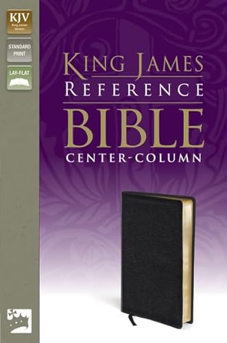 KJV, Reference Bible, Bonded Leather, Black, Red Letter Edition