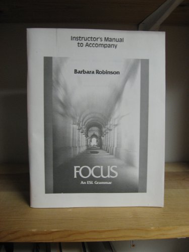 Focus: An ESL Grammar