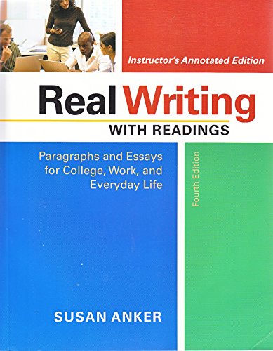 susan anker real essays with readings susan anker real essays with readings