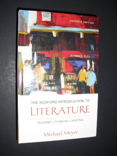 The bedford introduction to literature 11th e…