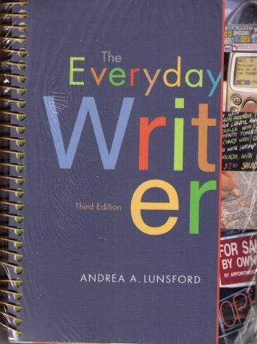 Everyday Writer 3e spiral and i-claim and ix visual Exercises by Andrea A. Lunsford, Patrick Clau...