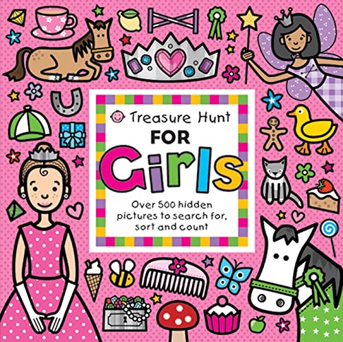 Treasure Hunt for Girls: Over 500 hidden pictures to search for, sort and count!
Treasure Hunt for Girls: Over 500 hidden pictures to search for, sort and count!