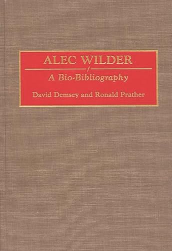 Alec Wilder: A Bio-Bibliography