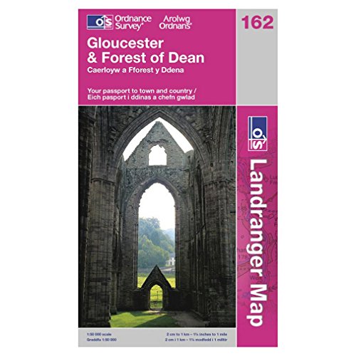Gloucester & Forest of Dean Os Landranger Map 162