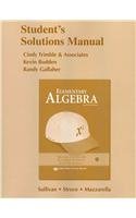 Student Solutions Manual for Elementary Algebra