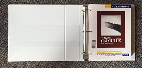 Thomas' Calculus: Early Transcendentals, Single Variable (12th Edition) (Thomas Calculus 12th Edition)
Thomas' Calculus: Early Transcendentals, Single Variable (12th Edition) (Thomas Calculus 12th Edition)