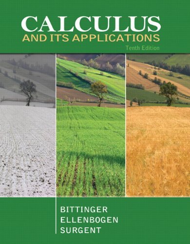 Calculus and Its Applications, Annotated Instructor's Edition