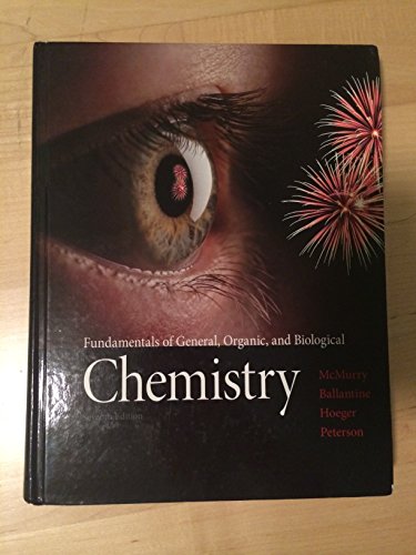 Fundamentals of General, Organic, and Biological Chemistry (7th Edition)