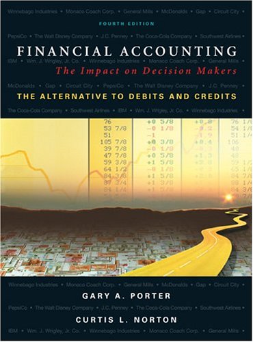 Financial Accounting : The Impact on Decision Makers, the Alternative to Debits and Credits by Ga...