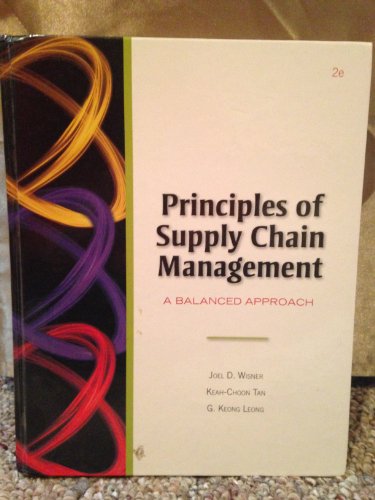 Principles of Supply Chain Management (with InfoTrac and CD-ROM)