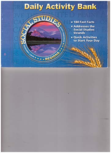 Daily Activity Bank for Scott Foresman Social Studies: Regions