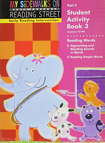 Early Reading Intervention Student Activity Book Grade K Part 3