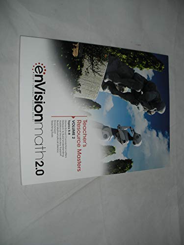 enVisionmath 2.0 Topics 5-8 (Volume 2) (Grade 8) Teacher's Resource Masters
