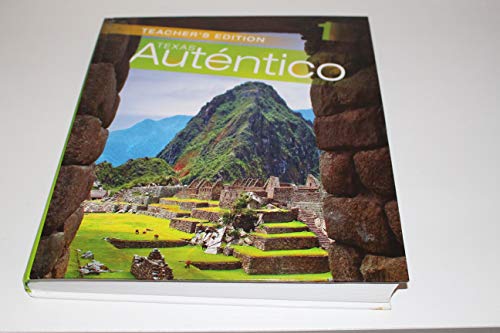 Autentico 1 - Texas Teacher's Edition
