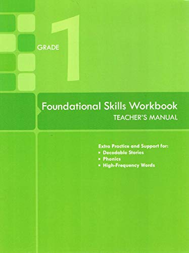 ReadyGen2016 Foundational Skills Workbook, Teacher's Manual, Grade 1, 9780328963027, 032896302X, 2017