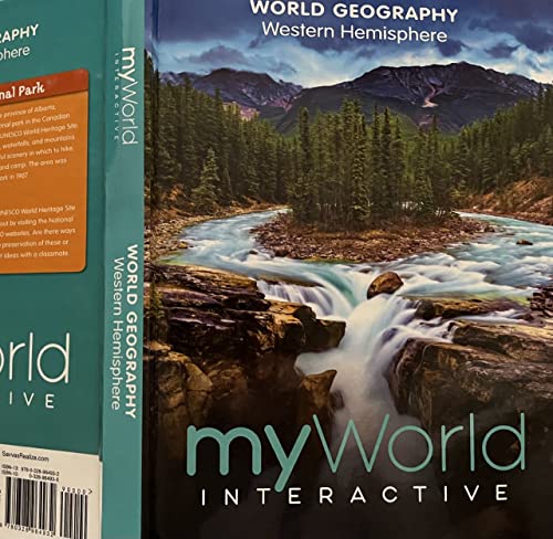 Myworld Interactive Geography 2019 National Western Hemisphere Student Edition
Myworld Interactive Geography 2019 National Western Hemisphere Student Edition