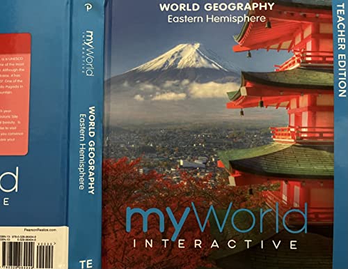 World Geography Eastern Hemisphere My World Interactive Teacher Edition