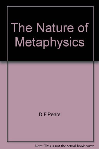 The Nature of Metaphysics