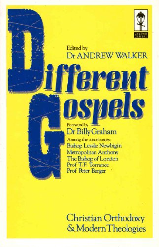 

Different Gospels (A C.S.Lewis Centre Book)