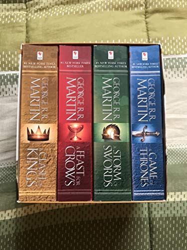A Song of Ice and Fire: 4 Volume Boxed Set: Game of Thrones: A Clash of Kings. A Storm of Swords....