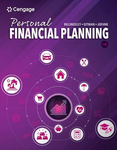 Personal Financial Planning (MindTap Course List)