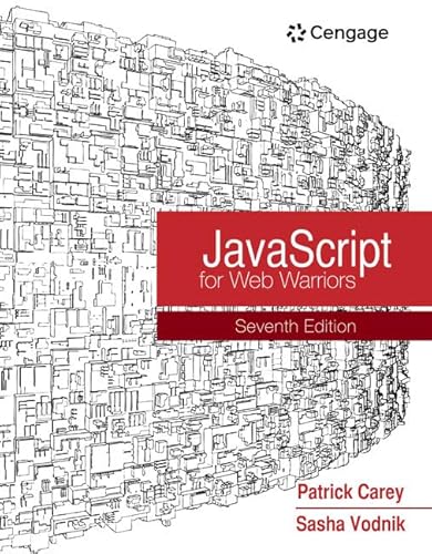 JavaScript for Web Warriors (MindTap Course List)