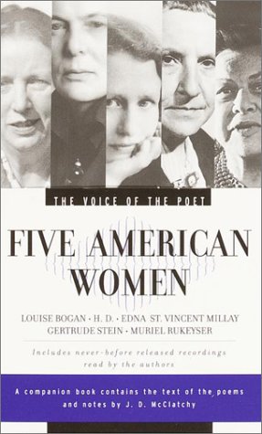 The Voice of the Poet: Five American Women (Audio Cassette)