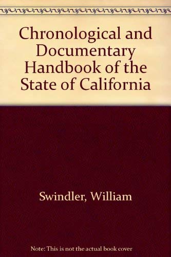 Chronology and Documentary Handbook of the State of California