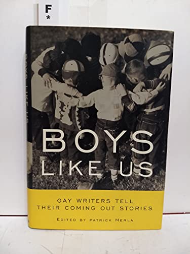 Boys Like Us: Gay Writers Tell Their Coming Out Stories