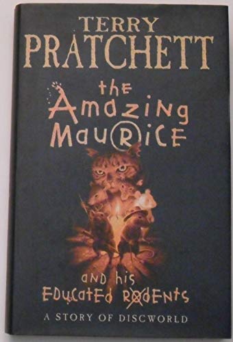 THE AMAZING MAURICE AND HIS EDUCATED RODENTS - SIGNED FIRST EDITION FIRST PRINTING WITh EVENT FLYER