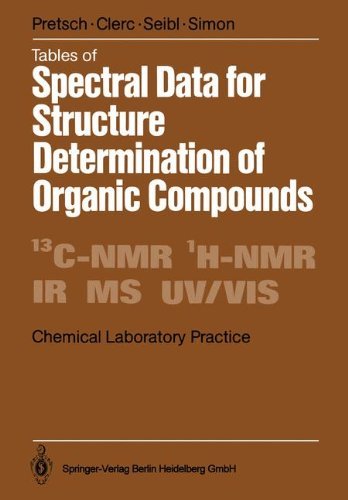 Tables of Spectral Data for Structure Determination of Organic Compounds