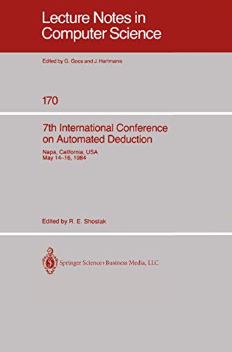 7th International Conference on Automated Deducation