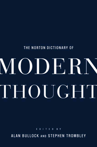 The Norton Dictionary of Modern Thought