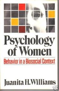 Psychology of Women: Behaviour in a Biosocial Context