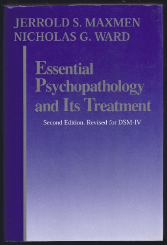 Essential Psychopathology And Its Treatment : Second Edition Revised For Dsm-Iv