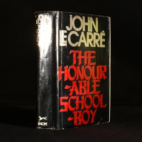 The Honourable Schoolboy. {SIGNED}. { FIRST U.S. EDITION/FIRST PRINTING.}. { with SIGNING PROVENA...