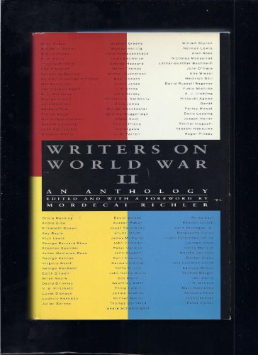 Writers on World War II: An Anthology