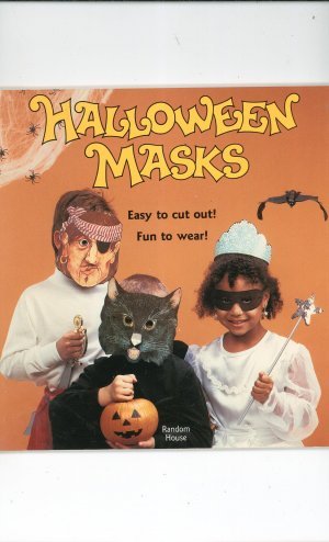 Halloween Masks Easy to Cut Out! Fun to Wear!
