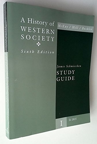 A History of Western Society: Study Guide: Volume 1