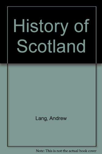 The History of Scotland from the Roman Occupation. 4 Volumes