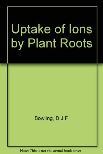 Uptake of Ions by Plant Roots
