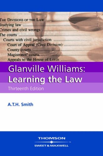 Glanville Williams: Learning the Law