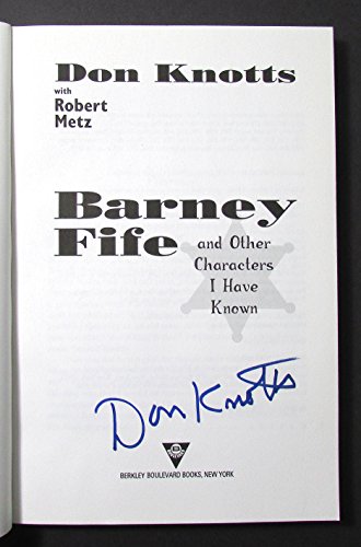 Barney Fife and Other Characters I Have Known (Signed)