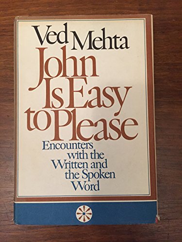 John is easy to please: encounters with the written and the spoken word
John is easy to please: encounters with the written and the spoken word