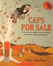 Caps for Sale: A Tale of a Peddler, Some Monkeys and Their Monkey Business (Reading Rainbow Book)