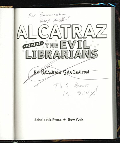 Alcatraz #1: Alcatraz Versus the Evil Librarians