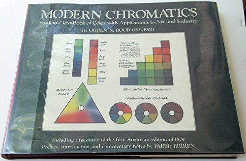 Modern chromatics; students' text-book of color,: With applications to art and industry
Modern chromatics; students' text-book of color,: With applications to art and industry
