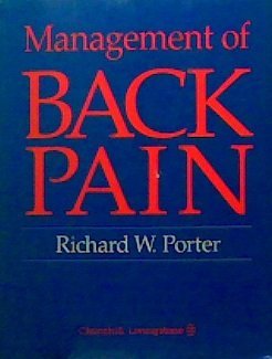 MANAGEMENT OF BACK PAIN